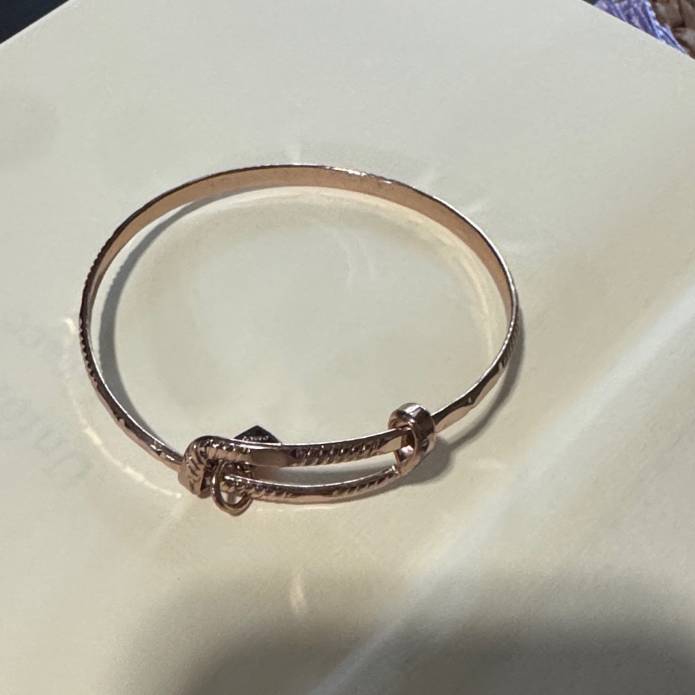 Alex & Ani Rose Gold Bangle Bracelet